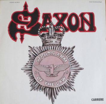 Saxon - Strong Arm Of The Law (Carrere Vinyl-LP Germany)