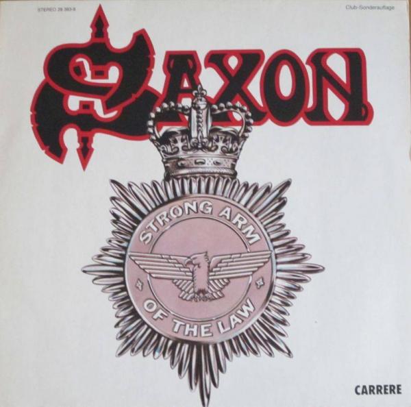 Saxon - Strong Arm Of The Law (Carrere Vinyl-LP Germany)